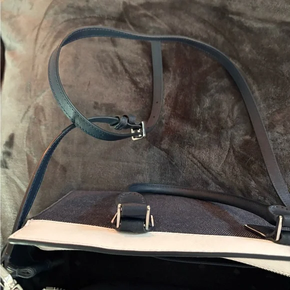 Kate Spade Denim Blue and White Women's Bag - Picture 7 of 10